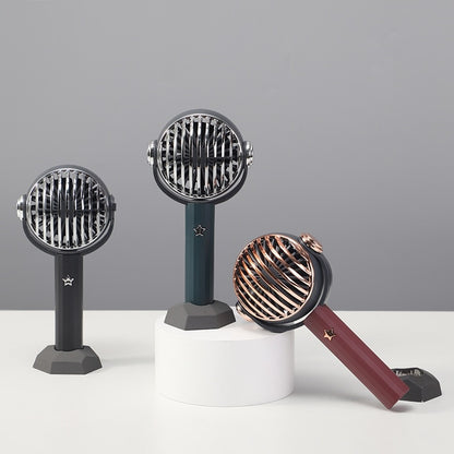 USB Handheld Electric Fan Desktop Decoration