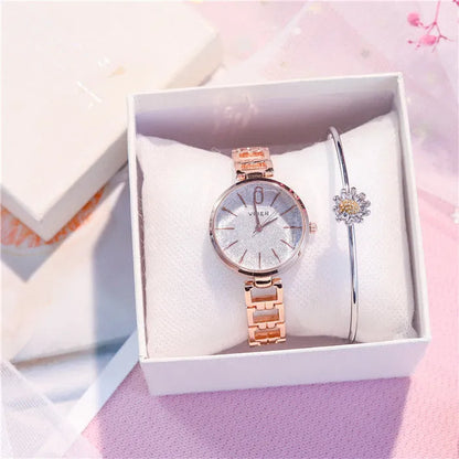 Small dial Watch Female Student Korean Version Of Simple Temperament Small Dial