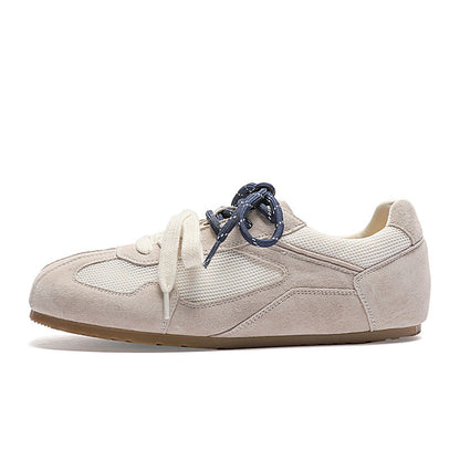 Women's Fashionable Sneakers Flat Mesh Breathable All-match Sneakers