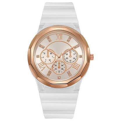 Silicone Watch Makaron Ins Women's Fashion Silicone Watch