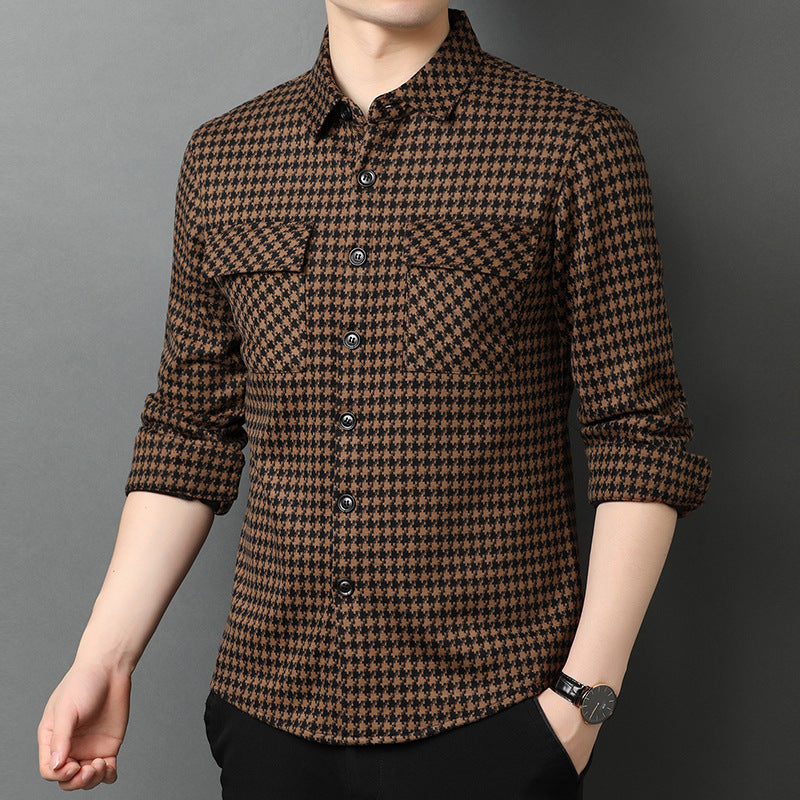 Multi-pocket Shirt Fashion Men's Business Shirt - sumet.shop