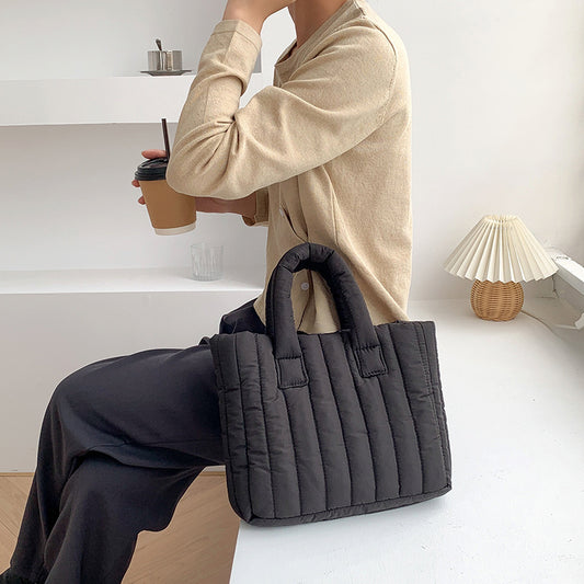 Women's Fashion Casual Solid Color Single Shoulder Handbag