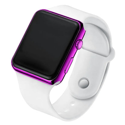 Digital Electronic Watch Fashion Square LED Digital Electronic Watch