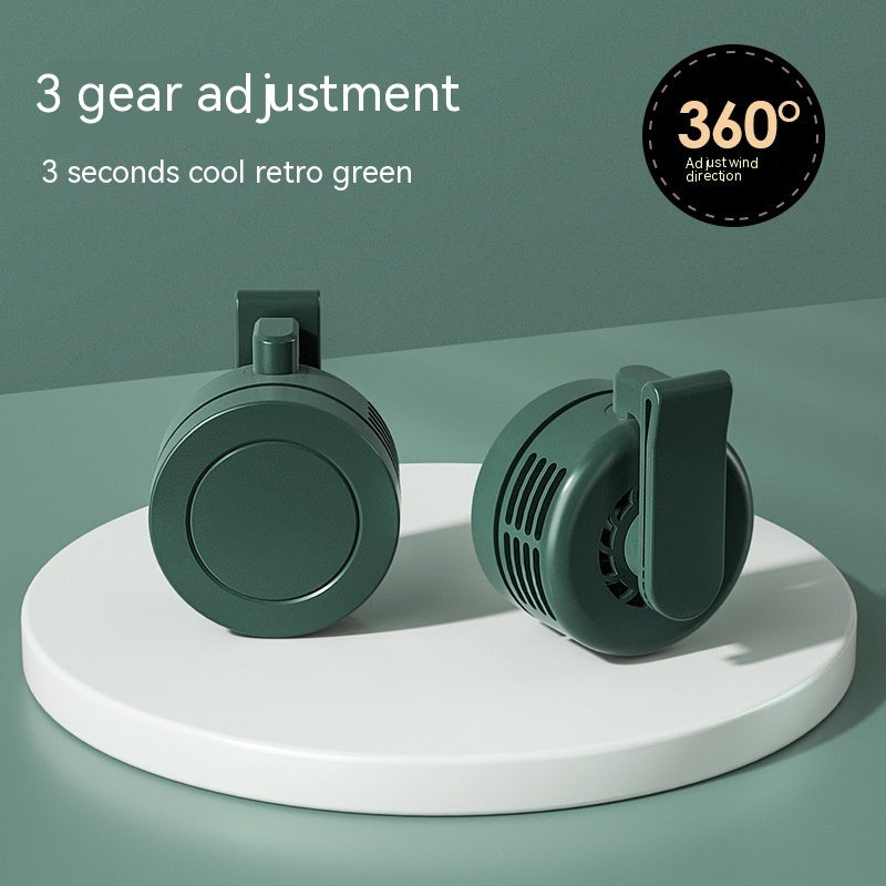 Wrist Hanging Fan With Light USB Power Outdoor Gadget