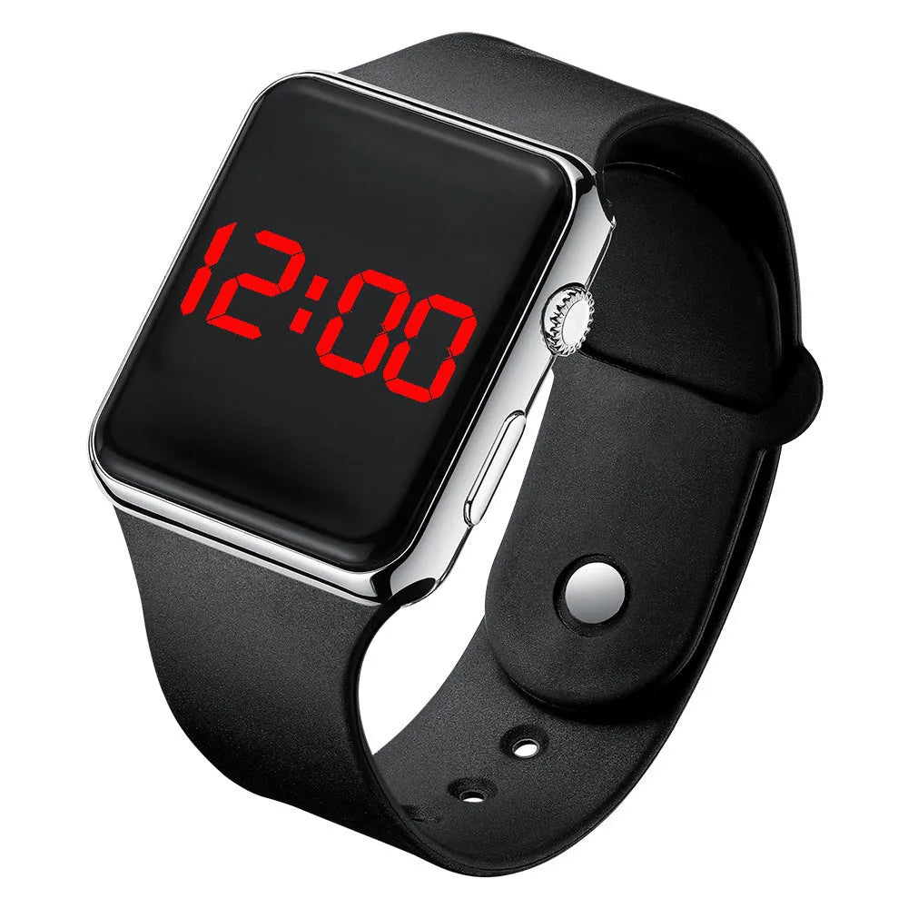 Digital Electronic Watch Fashion Square LED Digital Electronic Watch