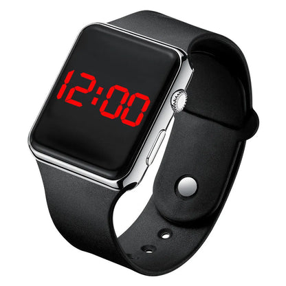 Digital Electronic Watch Fashion Square LED Digital Electronic Watch