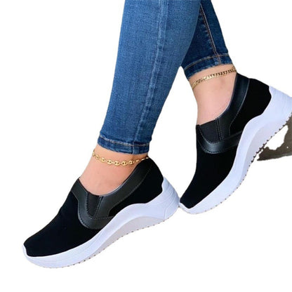 Breathable Walking Shoes Flat Sneakers Women Breathable Walking Shoes