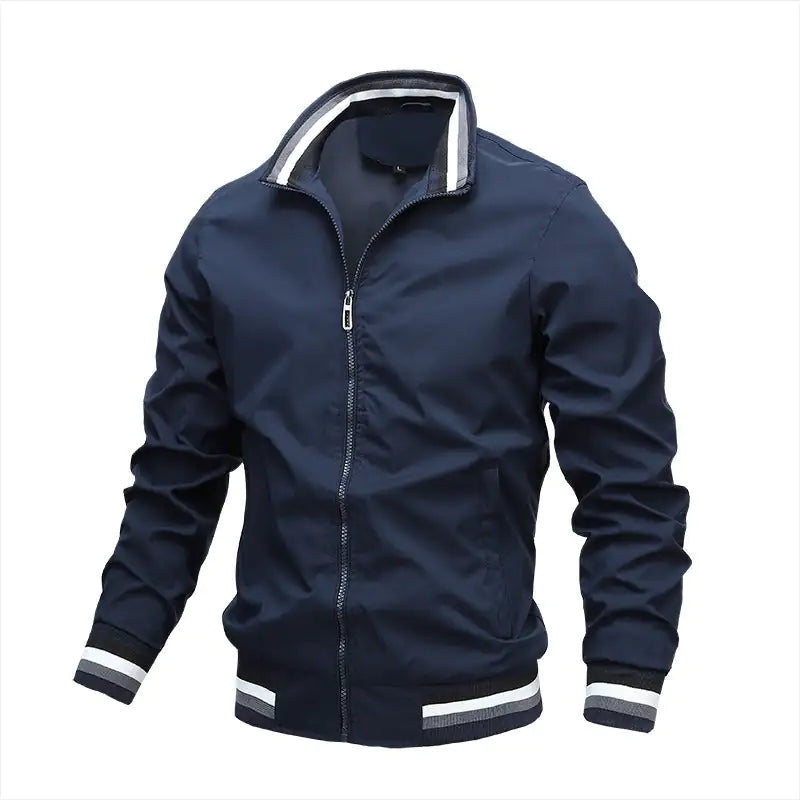 Men’s Casual Stand-up Collar Jacket - sumet.shop