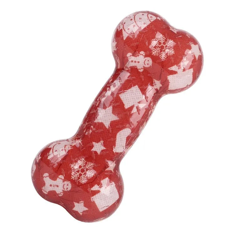 Dog Bone TPR Material Nibbling Sound Toy