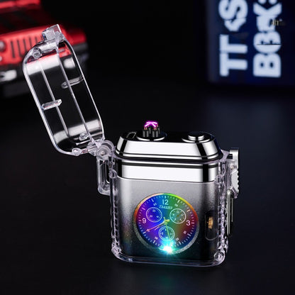 Waterproof Lighter Creative Clock Charging