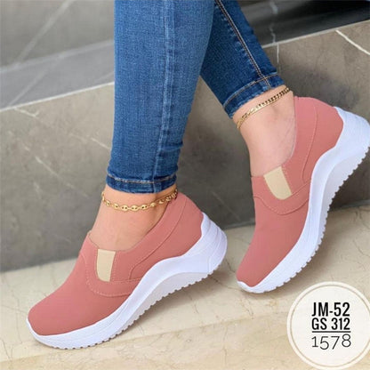 Breathable Walking Shoes Flat Sneakers Women Breathable Walking Shoes