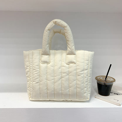 Women's Fashion Casual Solid Color Single Shoulder Handbag