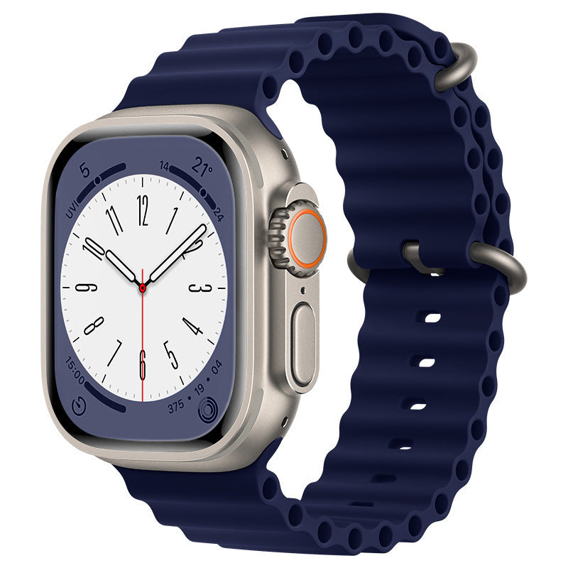 New Fashion Ocean Silicone Watch Band