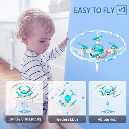 Kids Mini Drone And Beginners Mini Drone V5 RC Quadcopter With 1080P HD Wide Angle Camera