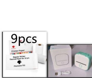 Portable Mini Thermal Label Printer Home Photo Printer Bluetooth-compatible Mini
