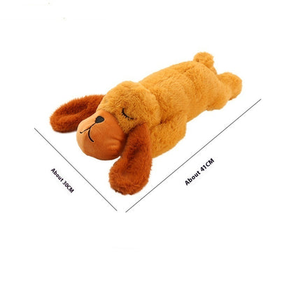 Dog Toy Heart Simulator Plush Toy Comfort Accompany