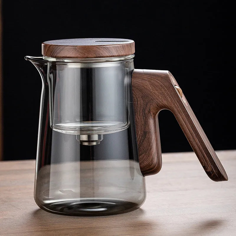Tea Pot Separated Liner Full Glass Home Piaoyi Tea Pot