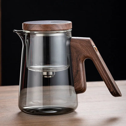Tea Pot Separated Liner Full Glass Home Piaoyi Tea Pot
