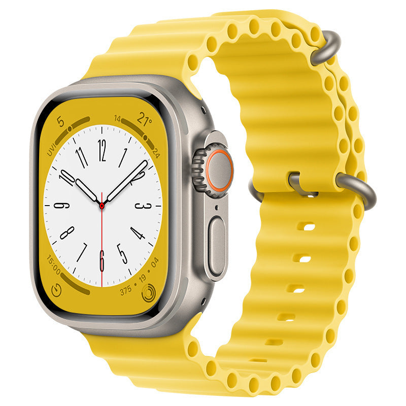 New Fashion Ocean Silicone Watch Band