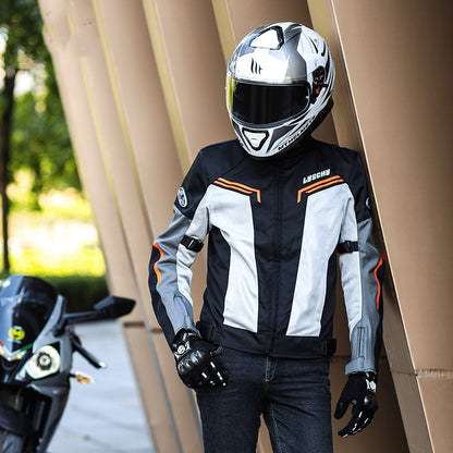 Motorcycle Mesh Summer Jacket Pants Men Women - sumet.shop