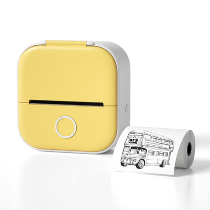 Portable Mini Thermal Label Printer Home Photo Printer Bluetooth-compatible Mini