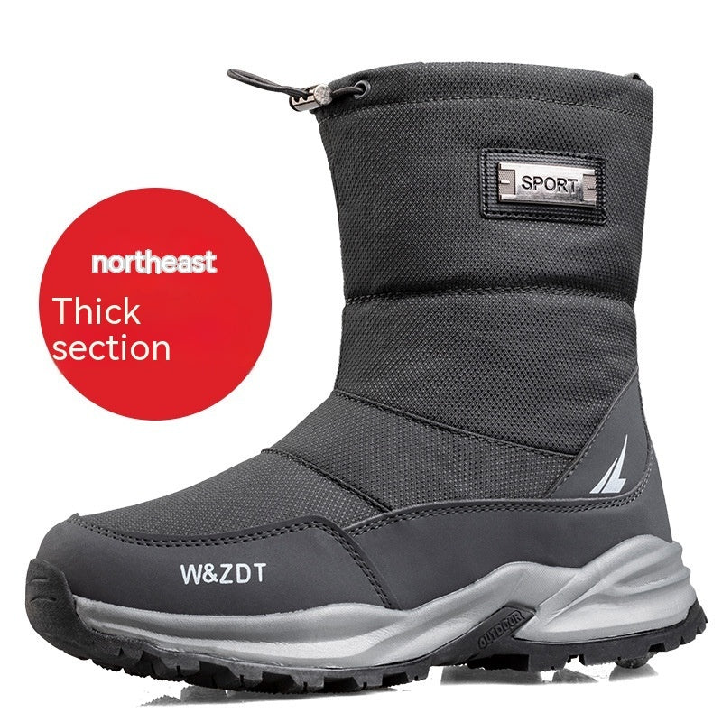 Snow Boots Outdoor Winter Men's Waterproof Non-slip Snow Boots