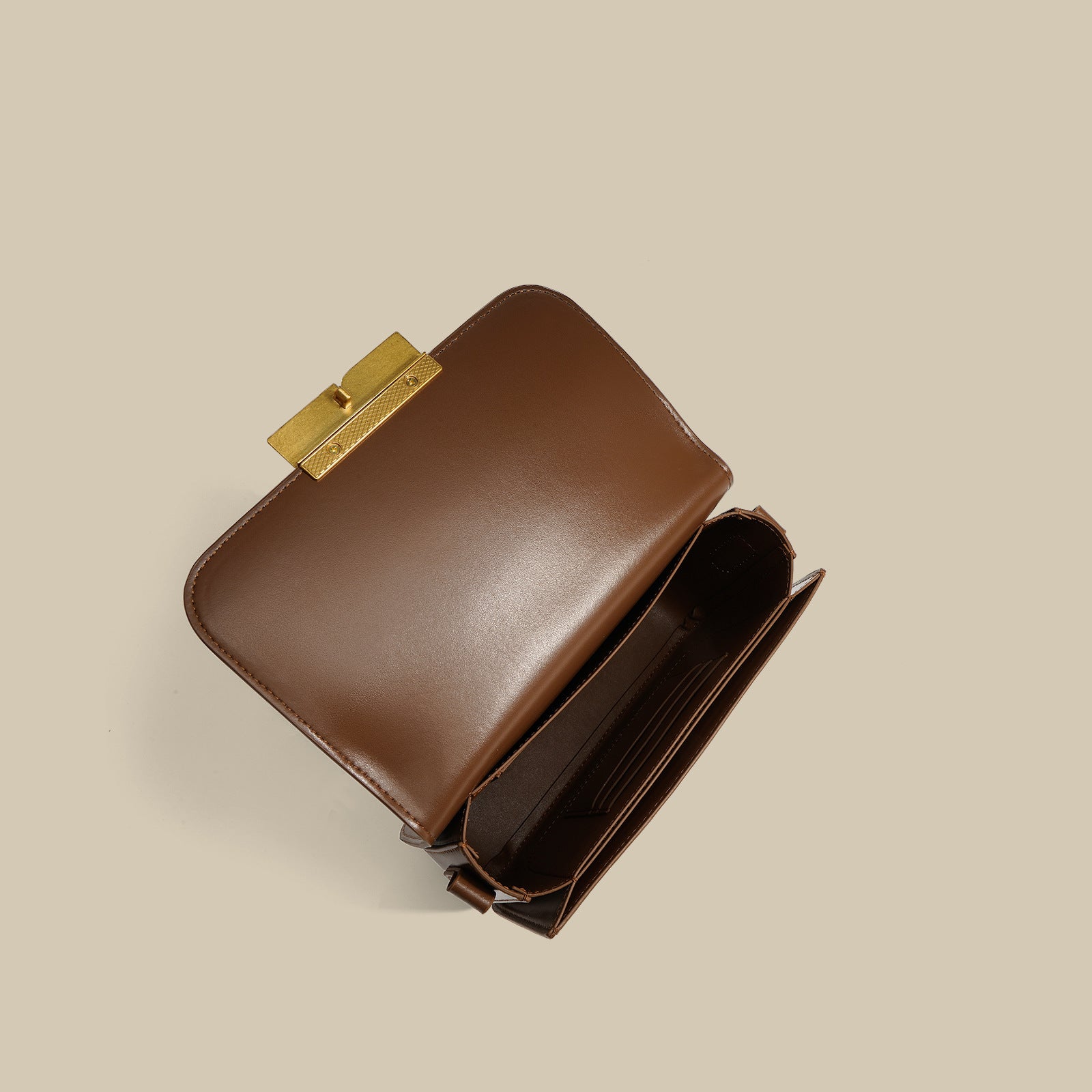 shoulder Bag Cowhide Leather Single-shoulder Bag Commuter Crossbody