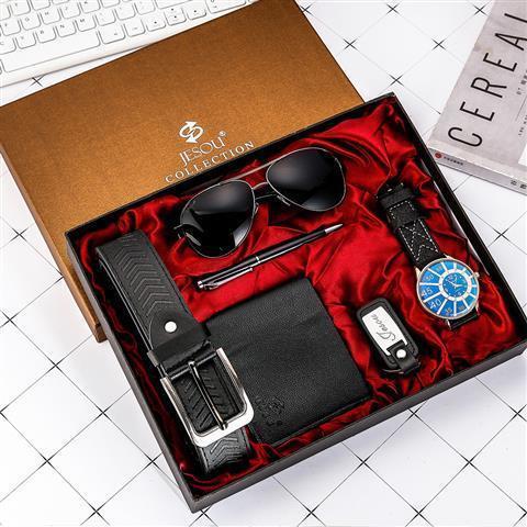 Gift Box Watch Wallet Sunglasses Belt Gift Box Set For Men - sumet.shop