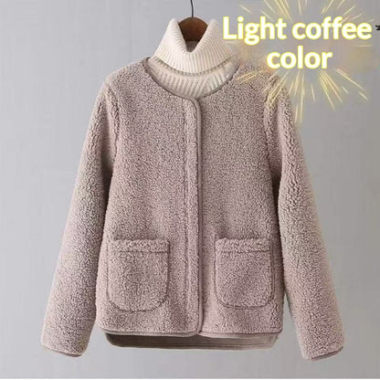 Springautumn New Round Neck Short Long Sleeve Top
