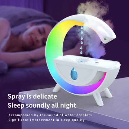 Anti-gravity Humidifier Water Drop RGB Desk LED Night Light
