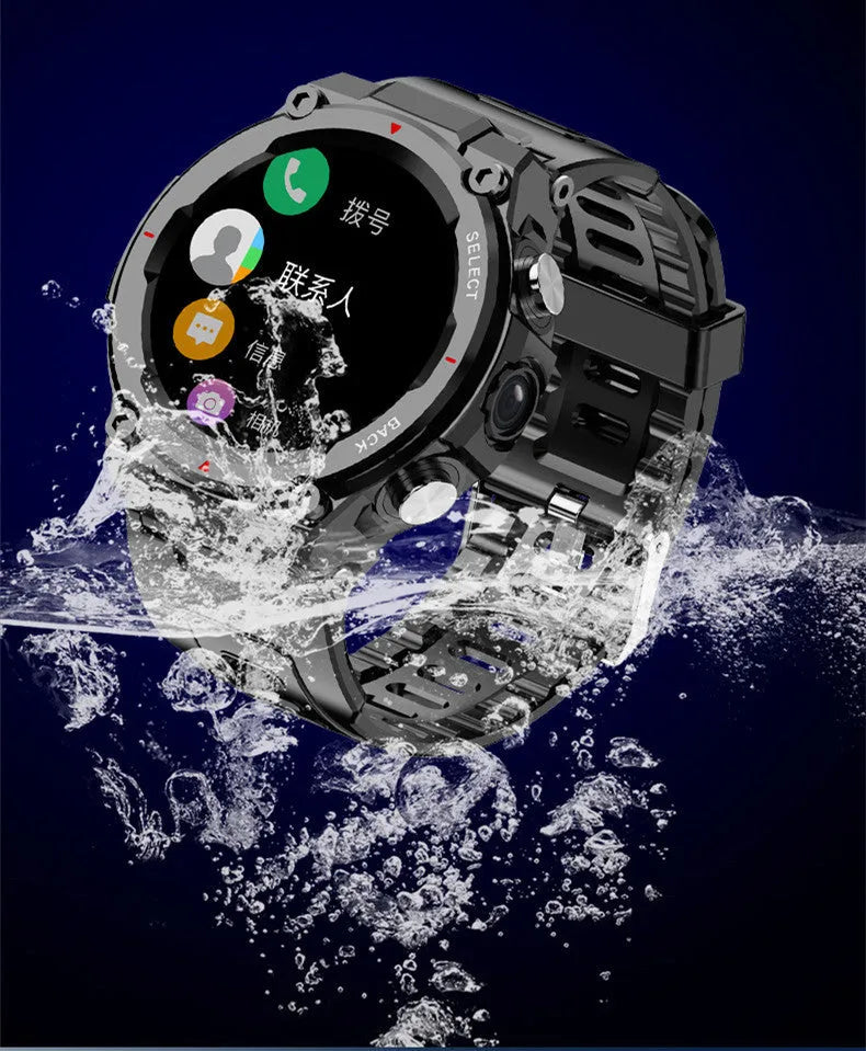 Waterproof Smart Phone Watch Fashion Leisure Pedometer Bluetooth Smart Electronic Phone Watch