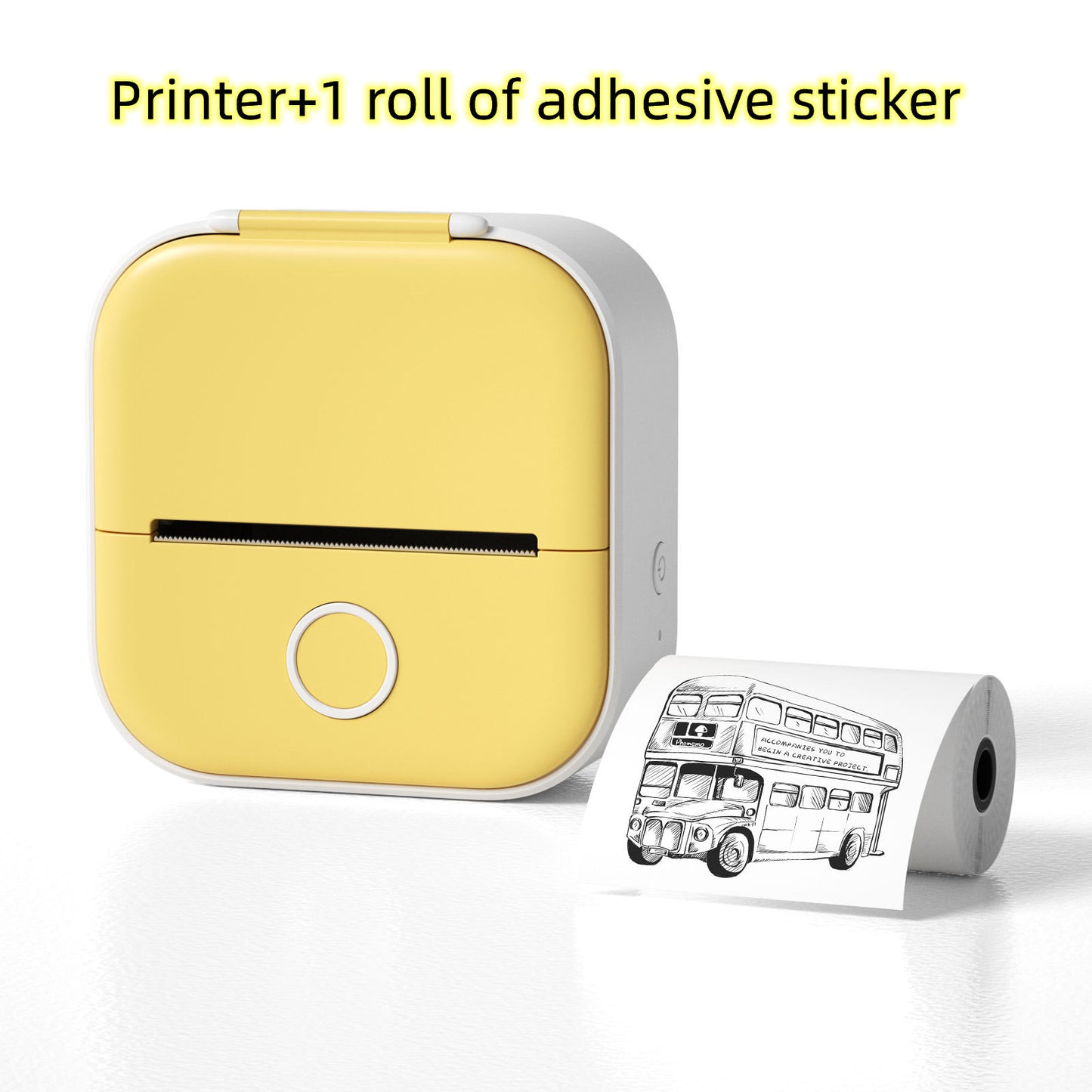 Portable Mini Thermal Label Printer Home Photo Printer Bluetooth-compatible Mini