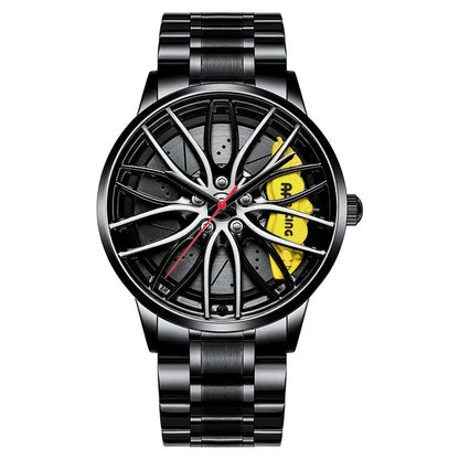 Wheel Men's Watch Skeleton Forged Caliper AMG488 Wheel Men's Watch