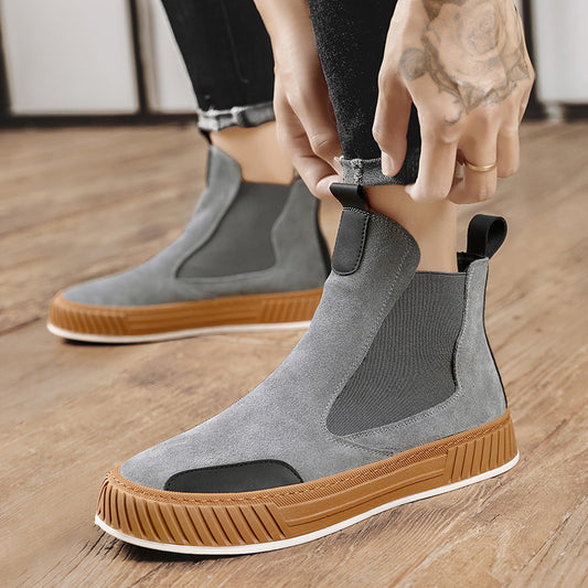 Work Shoes Thick Bottom Work Shoes Youth Booties