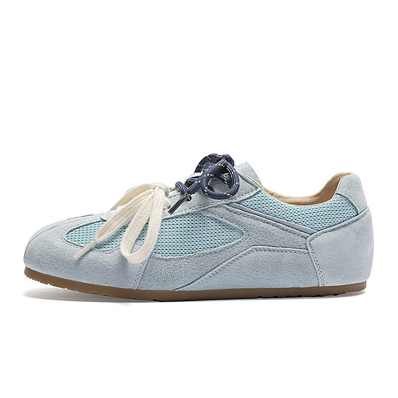 Women's Fashionable Sneakers Flat Mesh Breathable All-match Sneakers