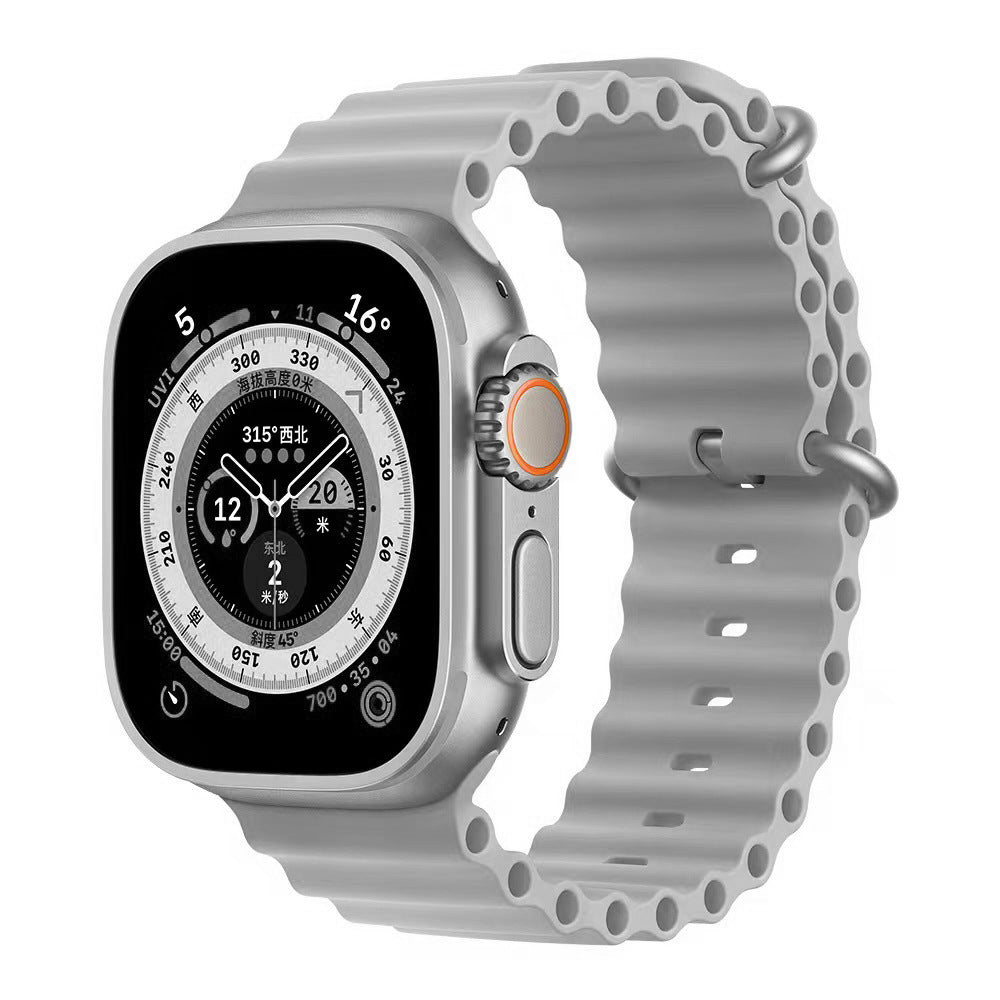 New Fashion Ocean Silicone Watch Band
