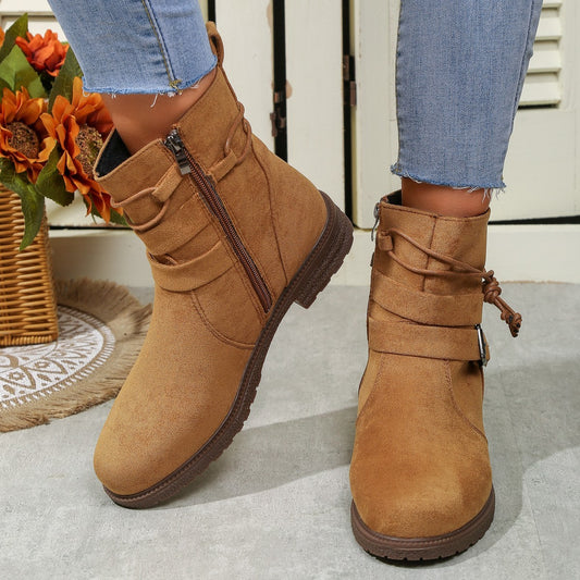 Women's Fashion Boots Casual Retro Martin Boots