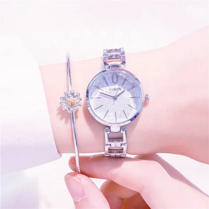 Small dial Watch Female Student Korean Version Of Simple Temperament Small Dial