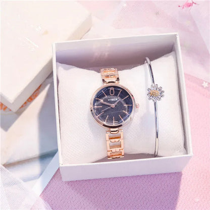 Small dial Watch Female Student Korean Version Of Simple Temperament Small Dial