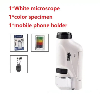 Children's Handheld Microscope Portable Optical Handheld Microscope Toy Mini Creature