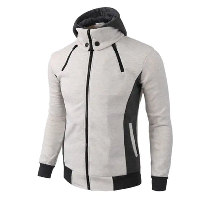 Double Zipper Hoodie Jacket for Men - sumet.shop