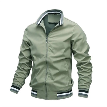 Men’s Casual Stand-up Collar Jacket - sumet.shop