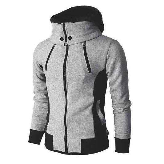 Jacket Scarf Collar Fashion Hoodie - sumet.shop